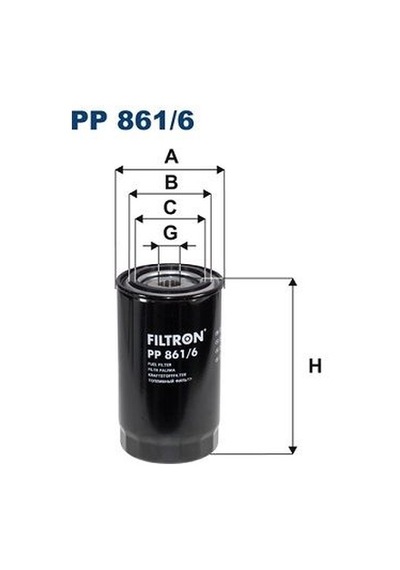 FILTRON PP8616 Yağ Filtresi Iveco