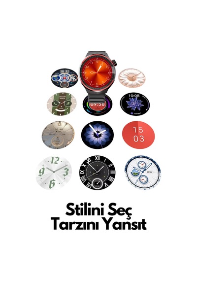 Wearfitpro Hw10 Pro 1.52 İnç 38 Mm Yuvarlak Amoled Ekran Yapay Zeka Destekli Akıllı Saat