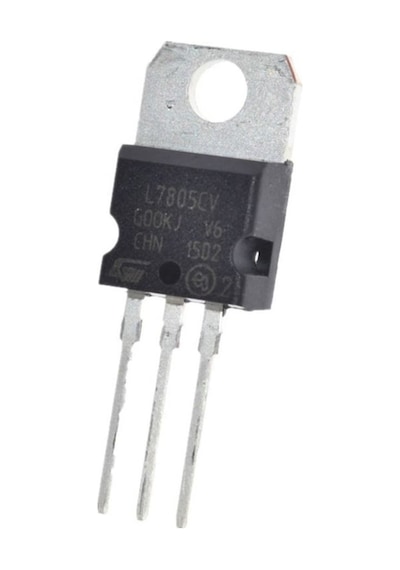 L7805cv 3 Pin Dc 5v Lineer Voltaj Düşürücü Regülatör