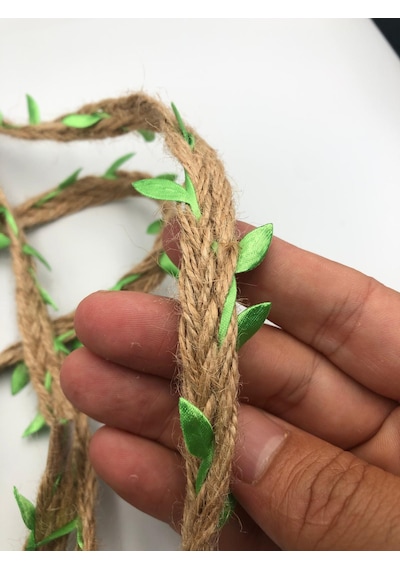 Jüt Yapraklı 1 Cm 3 Metre