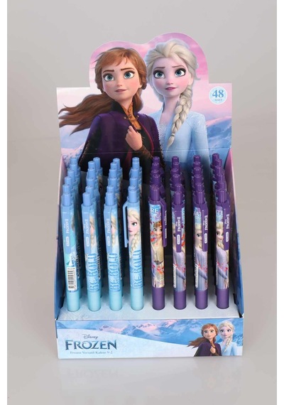 Lisanslı Dısney Frozen Versatil Uçlu Kalem 0.7 Mm Altın