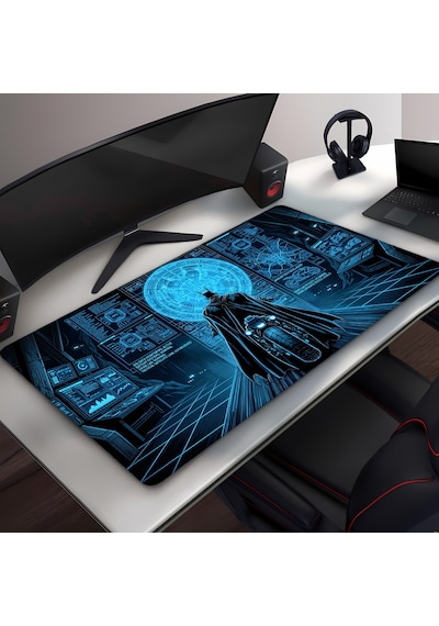 Karışık-1 40x90 Gaming Kaymaz Taban Oyuncu Ultra Pürüzsüz Mousepad 002