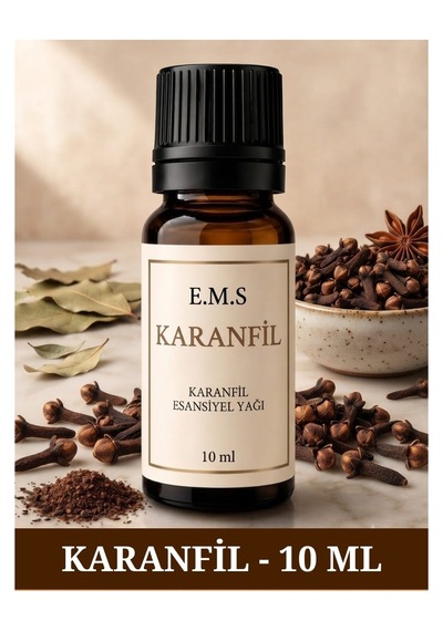 Karanfil Esansiyel Uçucu Yağ Buhurdanlık Yağı Karanfil Yağı Difüzör Esansı Oda Kokusu Esansı Mum Esansı 10 Ml.