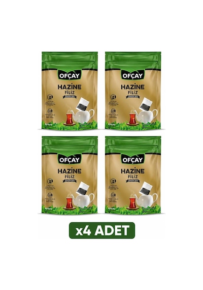 Ofçay Hazine Filiz Zengindem 30 Adet X 30 Gr Eko Demlik Poşet Çay X4 Adet