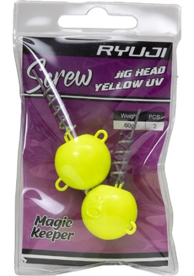 Ryuji Screw Yellow Uv Jig Head Ağırlık Gr : 50gr