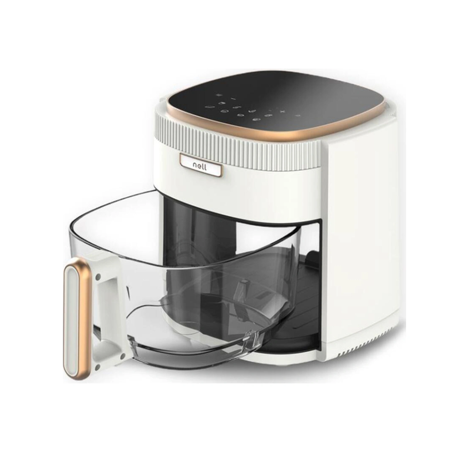 Nell Healthy Glass Cam Air Fryer 4,5 Lt Ep9930