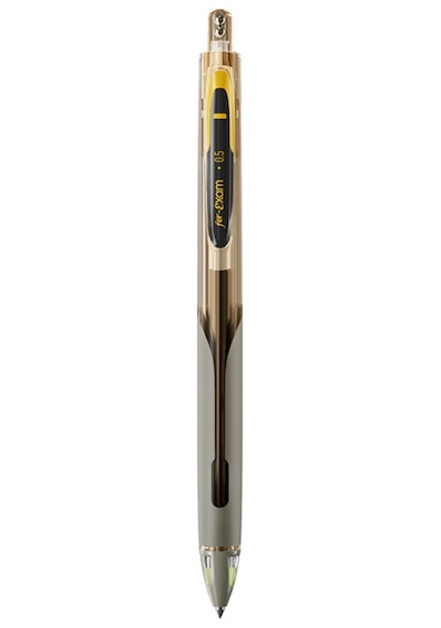 Wrıtech W-5a Age 0,5mm Sarı Gövde Siyah Jel Kalem - 12'li Kutu Ahşap