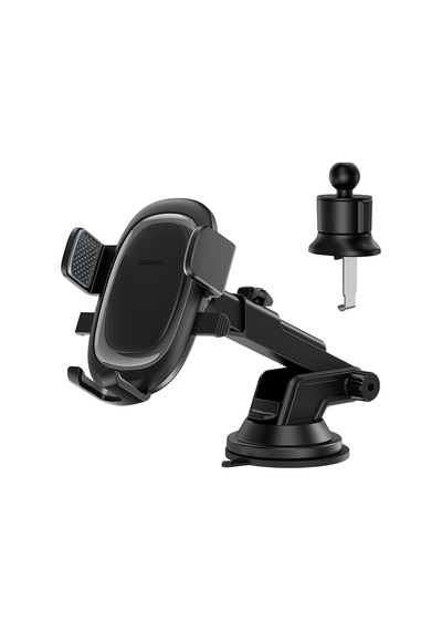 Ultracontrol Pro Serisi Clamp-type Araç İçi Telefon Tutucu Set Cluster, Siyah