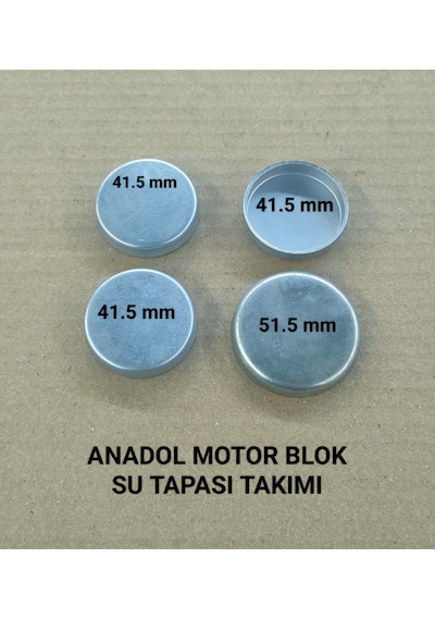 Anadol - Motor Blok Su Tapası Takımı - 4 Adet