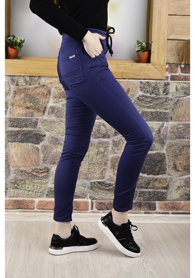 Black Steel Quıts Kıds Kemer Lastik Paça Düz Pantolon 23000 Qkbyn 23000