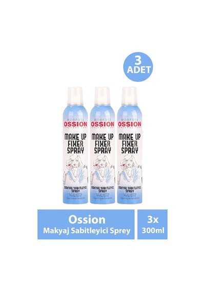 Morfose Ossion Makyaj Sabitleyici Sprey 300 Ml 3 Adet