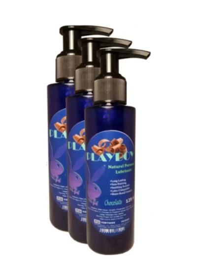 Chocolate Flavor Natural Personal Lubricant 125ml Çikolata Aromalı Kayganlaştırıcı X 3 Adet