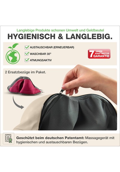 Donnerberg Orijinal Isıtmalı Boyun Masajı, Shiatsu - Tüv Testinden Geçmiştir