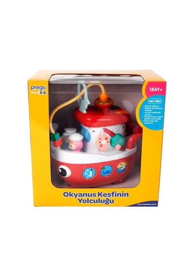 Prego Okyanus Keşfinin Yolculuğu Kırmızı 1901
