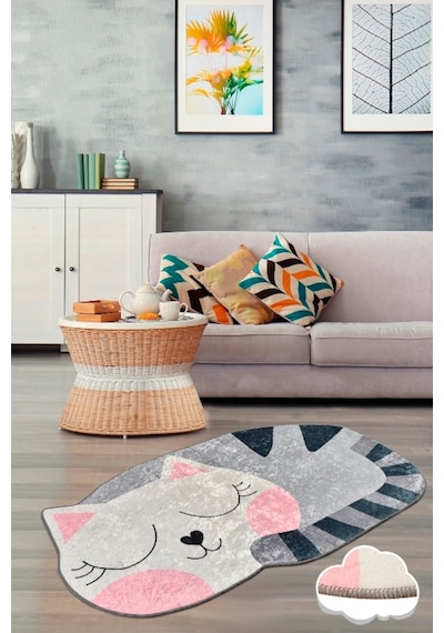 Bıg Cat 60X100 Cm Dekoratif Halı