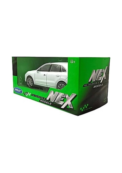 Welly Porsche Cayenne Turbo 1:24 Beyaz Model Araba