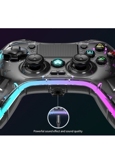 Wireless Gaming Controller Kablosuz Gamepad Telefon/Android/Uyumlu iOS/PC/PS4/TV Box Oyun Kolu