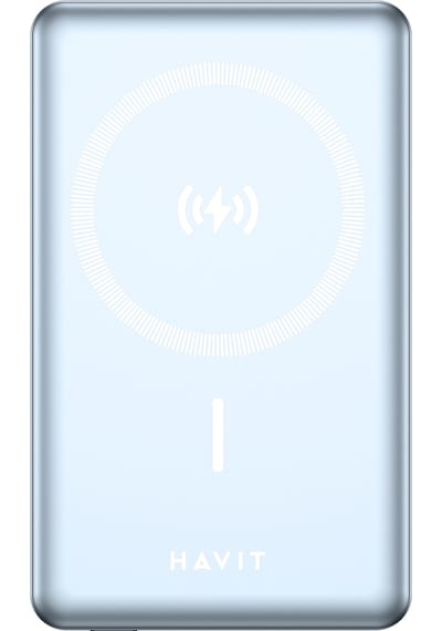 Havit PB5203 10.000 mAh 20 W Manyetik Powerbank Mavi