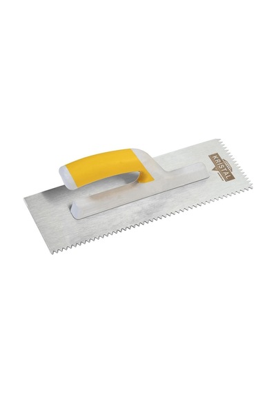Kristal Seramik Malası Paslanmaz Plastik Sap Üçgen Diş 40cm 36607