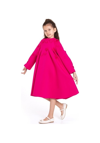 Xo Kids Kız Çocuk Elbise 4-8 Yaş 9192 Pembe