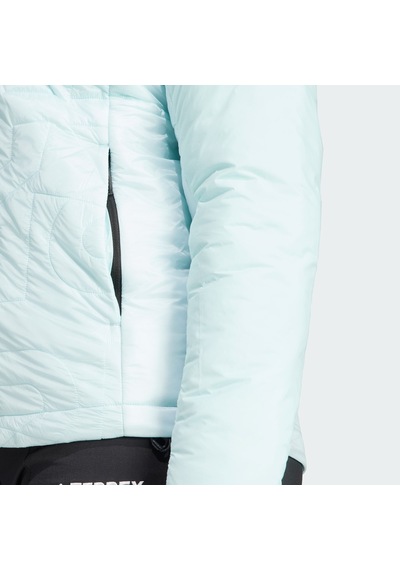 Adidas Terrex Xperior Varilite Primaloft Kadın Turkuaz Mont Ib1077 Mavi