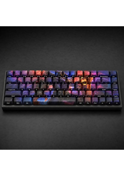Özel Lol Odyssey Aatrox 68 Tuş Pbt Cherry Profil Boya Süblimasyon Yan Baskılı Mekanik Klavye Keycaps Seti