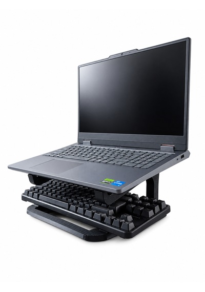 3d Baskı Petg Laptop Standı Yükseltici Bilgisayar Standı Klavye Altı Organizer