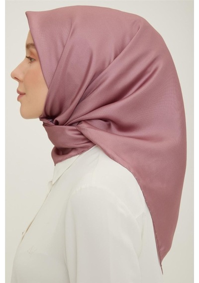 Armine Düz Boyalı %100 Twill İpek Eşarp 0010d 58