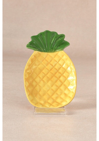 Karaca Pineapple Çerezlik 13 Cm sarı