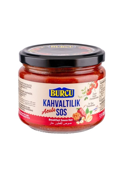 Burcu 320gr Kahvaltılık Sos Acı 16'li Paket
