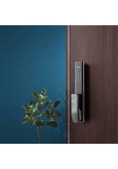 Philips Alpha-5HB Parmak İzli Kartlı Akıllı Kapı Kilidi