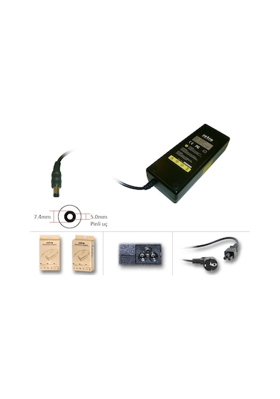 Retro Hp Compaq 120w Pinli Uç Notebook Adaptör Rna-hc05
