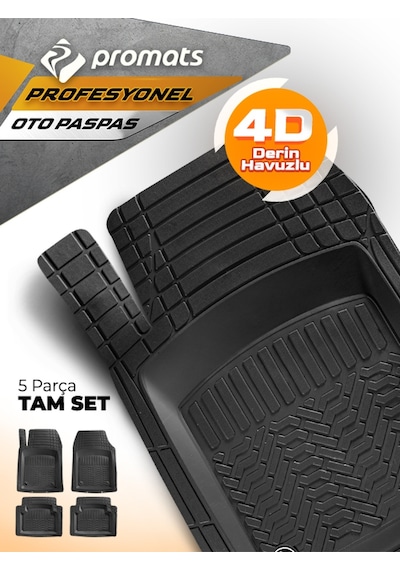 Ford Cargo Uyumlu Universal Paspas 3d Profesyonel Siyah -