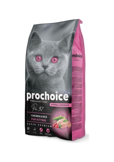 Tr Pro 37 Yavru Kediler İçin, Hipoalerjenik, Tavuk Etli Ve Pirinçli Kuru Mama, 2 Kg