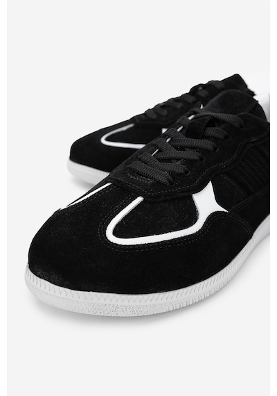 Valmenti Kadın Hakiki Deri Siyah Sneakers & Spor Ayakkabı 1044 1000-v Bn Ayk Y24 Sıyah Siyah
