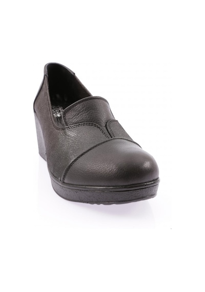 Dgn 6005-22k Kadin Comfort Ayakkabi 6005-2106-R1673 Siyah Simli