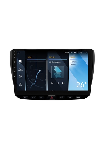Fiat Punto Urban Android Multimedya Sistemi 2012-2018 Crv-4105xa 9"