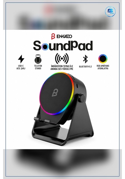 Bluetooth Hoparlör Soundpad 5w 2000mah Telefon Standı Usb-c Şarjl
