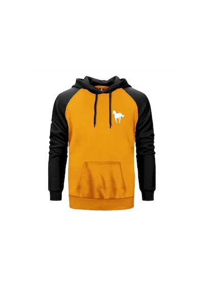 Deftones White Pony Logo Sarı Renk Reglan Kol Sweatshirt Sarı