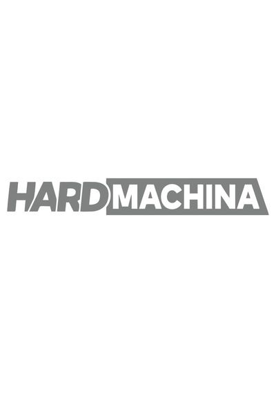 Hard Machine Sticker 17x17 Cm Gri