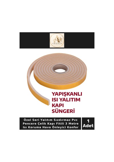 Özel Seri Yalıtım Sızdırmaz Pvc Pencere Çelik Kapı Fitili 3 Metre Isı Koruma Hava Önleyici Konfor