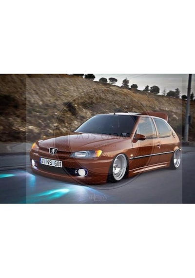 Peugeot 306 Yan Marşpiyel Takımı Fiber Astarlı