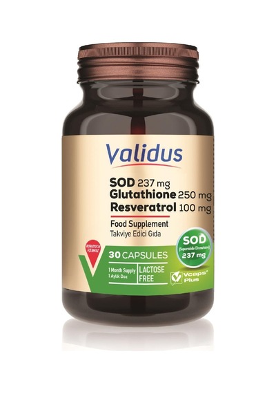 Superoxide Dismutase 237 Mg 30 Capsules