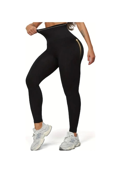 Fit Women 2 Beden Korse Tayt Seamless 2100 Siyah