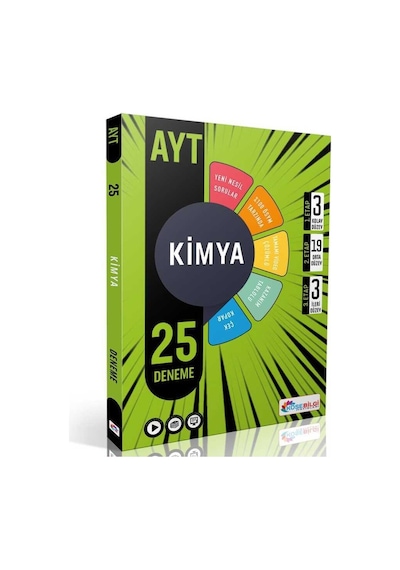 2021 AYT Kimya 25 Branş Denemesi- Köşebilgi Yayınları
