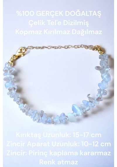 Aytaşı Taşı Kırık Taş Bileklik Şeffaf Transparan Taş Pirinç Kaplama Uzatma Zincirli Bileklik Asetat Kutu Asetat Kutu Aytaşı Taşı Kırık Taş Bileklik Şeffaf Transparan Taş Pirinç Kaplama Uzatma Zincirli Bileklik Asetat Kutu Asetat Kutu