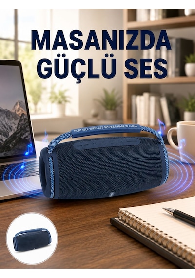 Dış Mekan Uyumlu Ipx5 Suya Dayanıklı Kablosuz Hoparlör Yeni Nesil - Lisinya