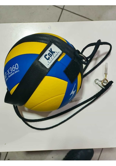 Voleybol Smaç Topu Askısı Kancalar Dahil Siyah