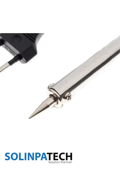 Solinpatech 60w Profesyonel Yüksek Sıcaklığa Dayanıklı Resistörlü Kalem Havya Stand Pasta Lehim Bant Pompa Lehim Makinesi Ful Set