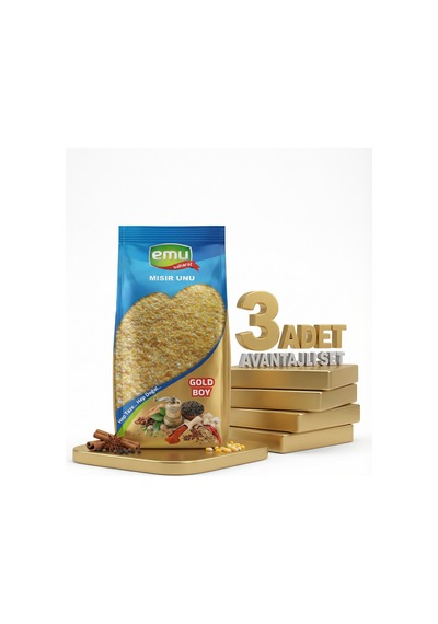 Emu Mısır Unu 3x250 Gr